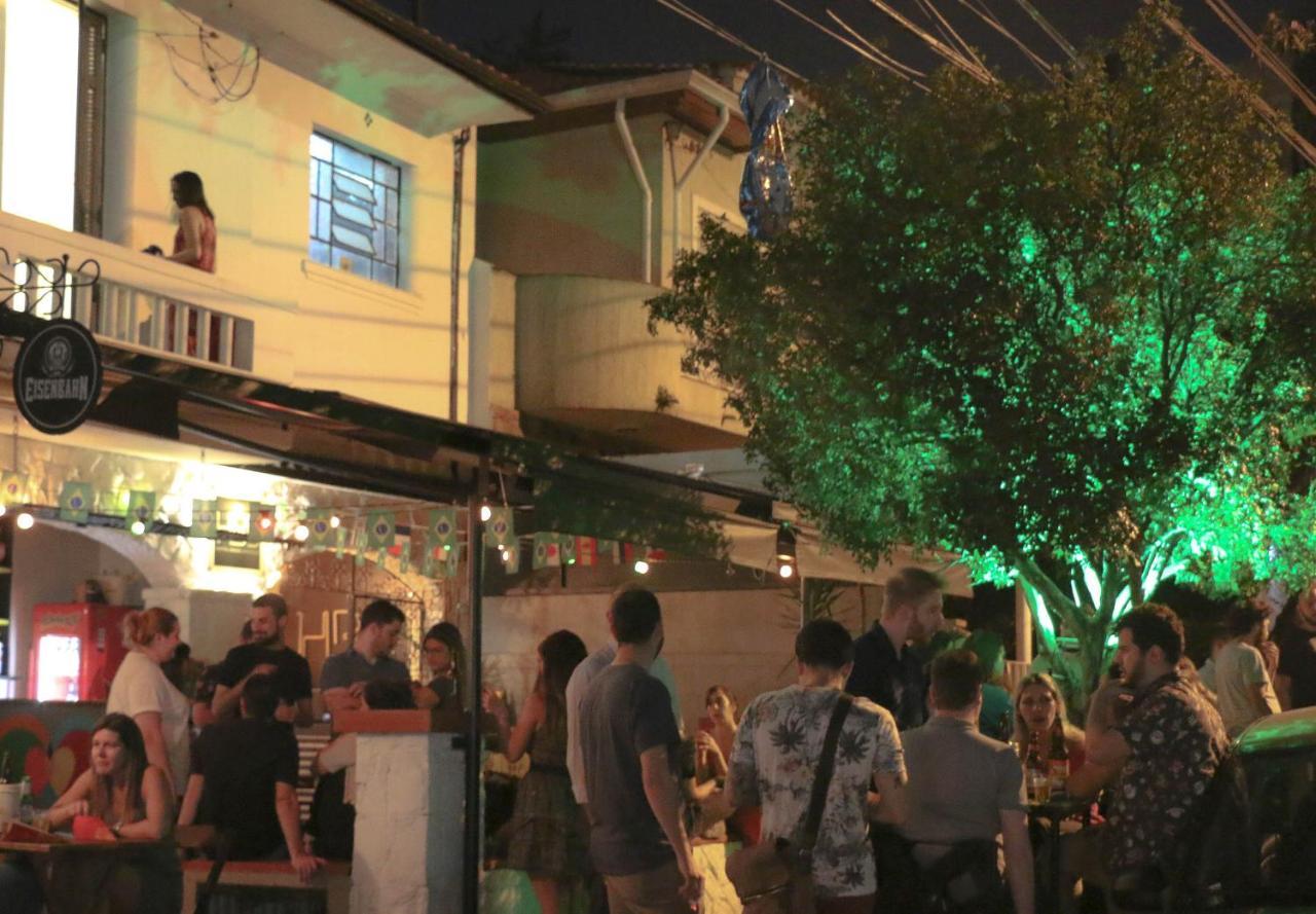 Hbb Hostel "Bar"- Vila Madalena เซาเปาโล ภายนอก รูปภาพ